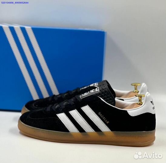 Кроссовки Adidas Gazelle Black (Арт.79953)