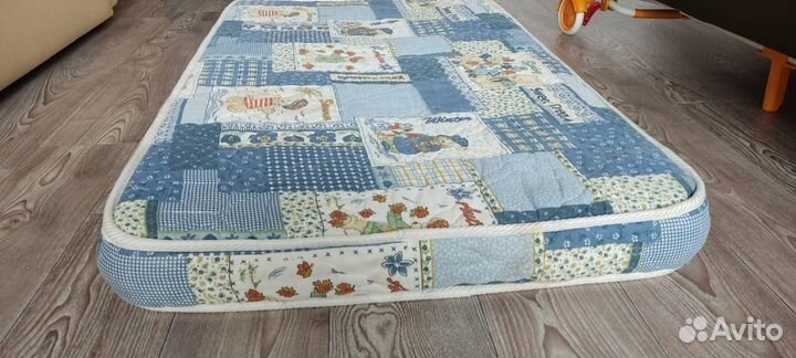 Детская кровать манеж с матрасом