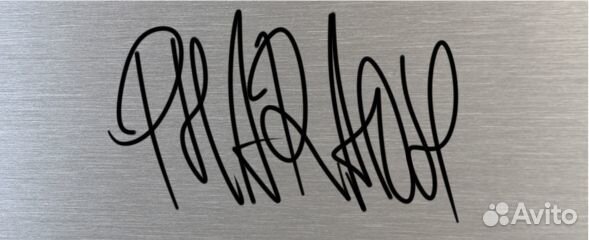 Pharaoh автограф на металле подарочный