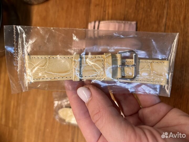 Кожаные Ремешки для часов 20 мм новые и б/у