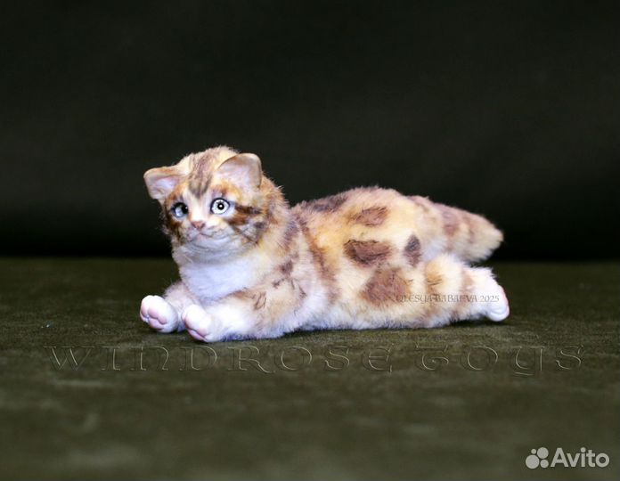 Котенок ручная работа