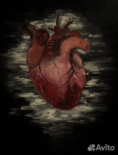 Картина акрилом на холсте 120/80 