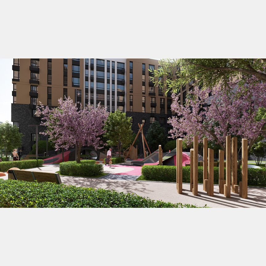 2-к. квартира, 63,8 м², 8/17 эт.