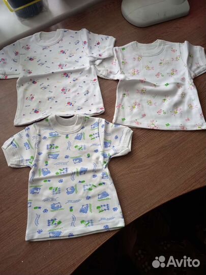 Футболочки новые для малышей