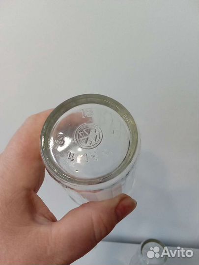 Стакан, стопка граненый СССР, клеймо