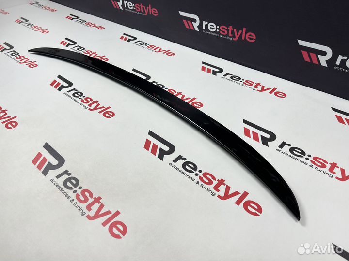 Спойлер На багажник Toyota Allion 260 Черный