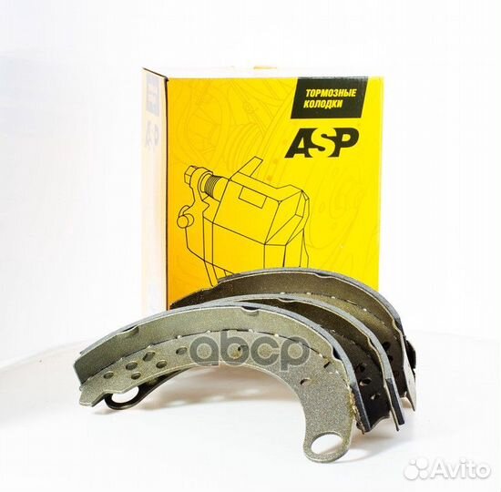 Колодки тормозные задние UAZ 3160 k550102 ASP