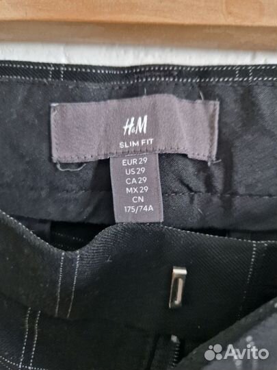 Брюки подростковые h&m 29