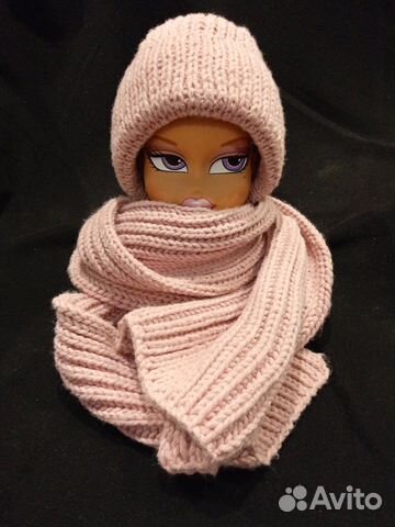 Набор шапка+шарф