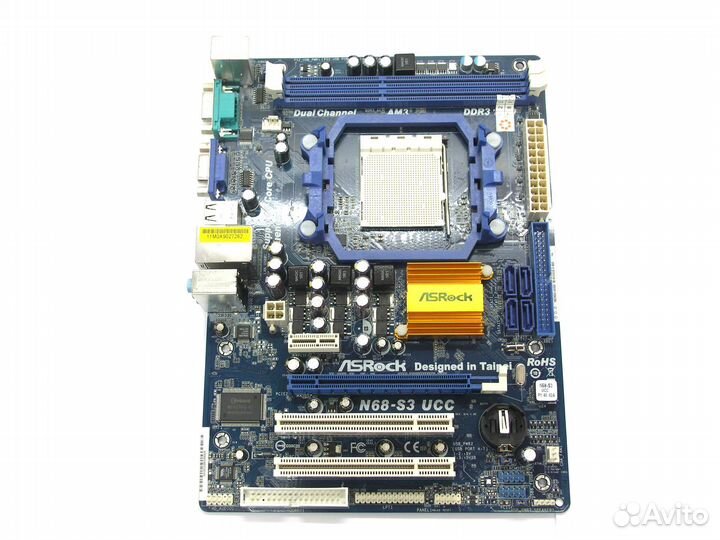 Материнская плата S-AM3 ASRock N68-S3 UCC