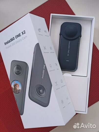 Insta 360 one x2 (камера, защита, крепеж, с.палка)
