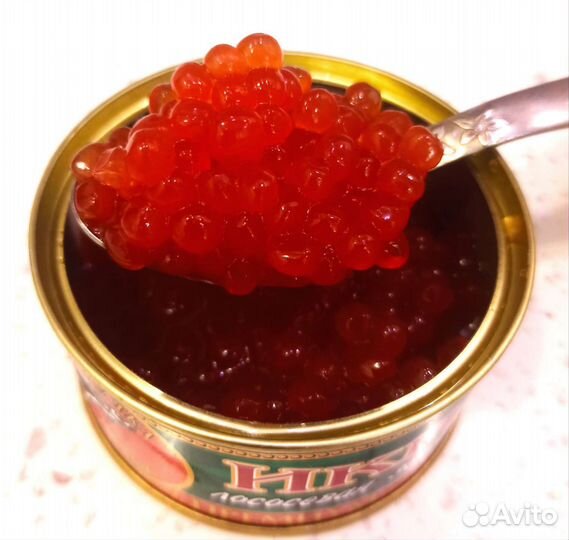 Чёрная и красная икра