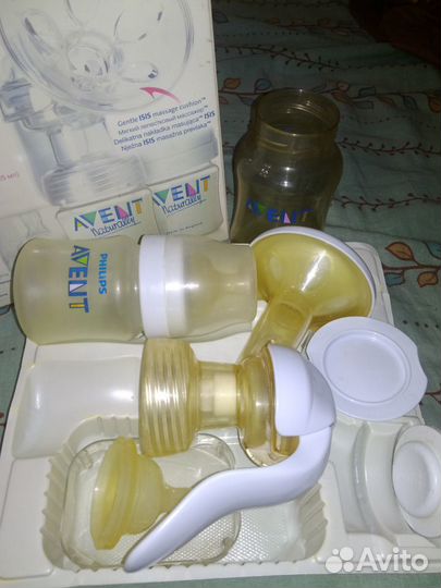 Молокоотсос avent ручной