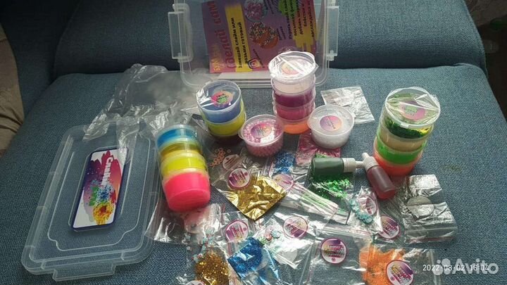 Подарочный набор слаймов