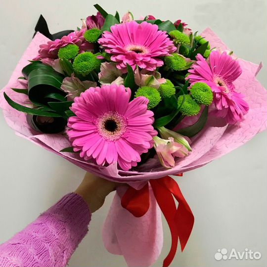 Герберы букет с доставкой