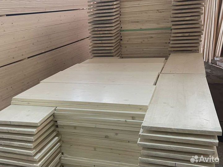 Мебельный щит (сосна) 40х1000х0.8 от производителя
