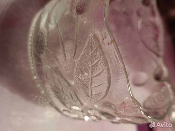 Конфетница стекло СССР