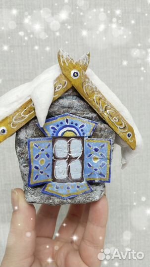 Ватные елочные игрушки