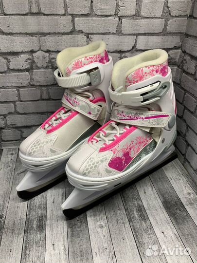 Коньки раздвижные rush action 35-38 р-р(Т2402)