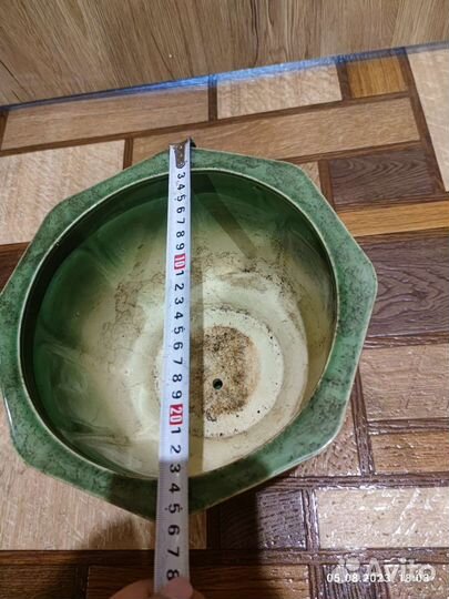 Керамический горшок для цветов бу