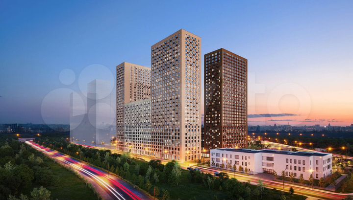 Квартира-студия, 20,1 м², 30/33 эт.