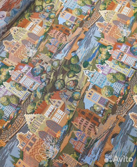 Ткань гобелен Амстердам с хлопком