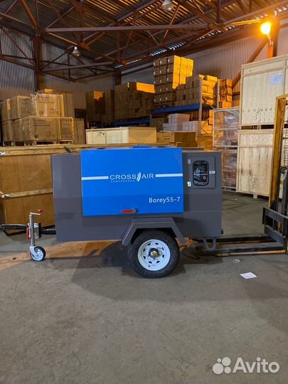 CrossAir. Дизельный винтовой компрессор 7 бар