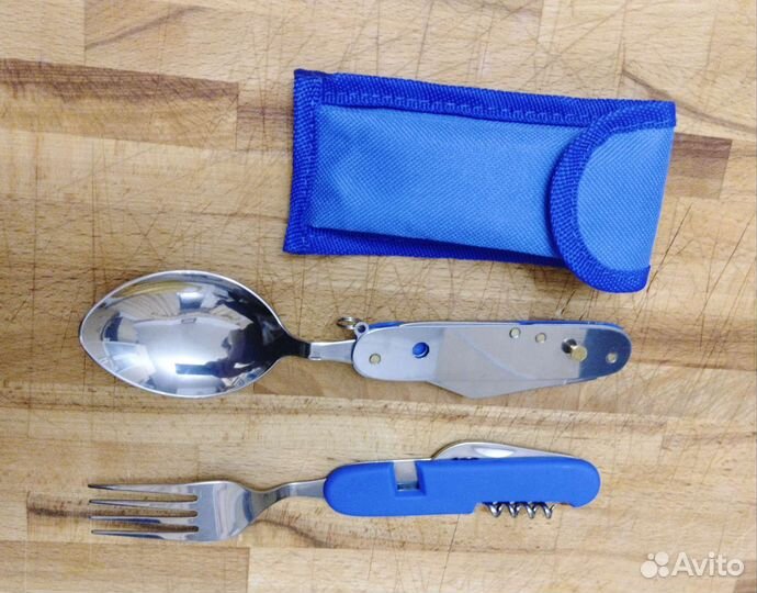 Походный набор столовых приборов 6 в 1