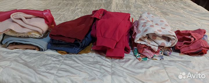 Одежда/обувь для девочек пакетом