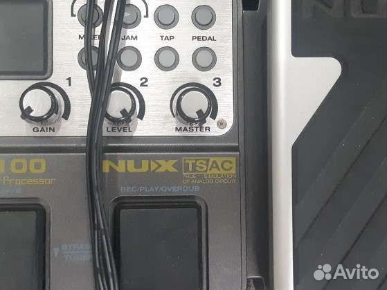 Электрогитара и процессор