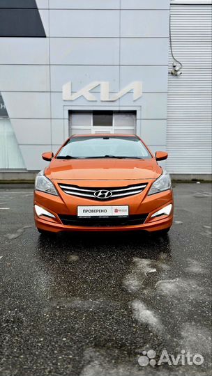 Hyundai Solaris 1.6 AT, 2015, 166 000 км