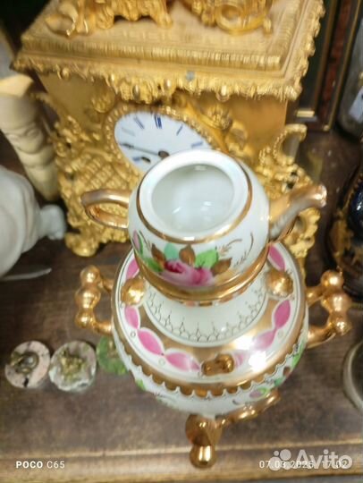 Самовар фарфоровый