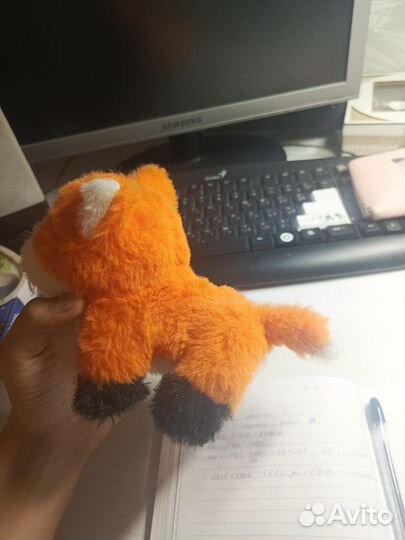 Мягкая игрушка лисенок