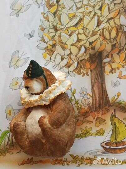 Ватные елочные игрушки
