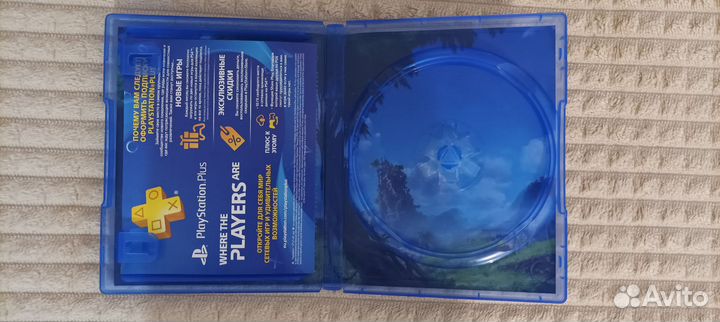 Коробка для диска на Ps4 Horizon zero dawn