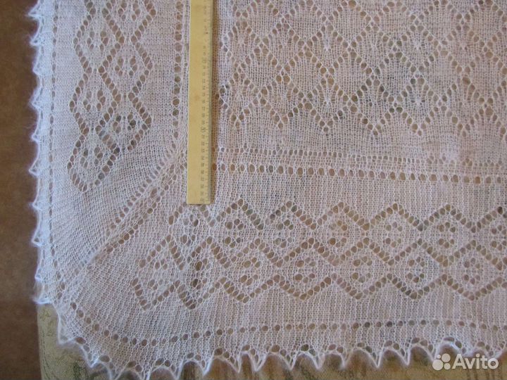 Пуховые паутинки, платки, шали ручной вязки