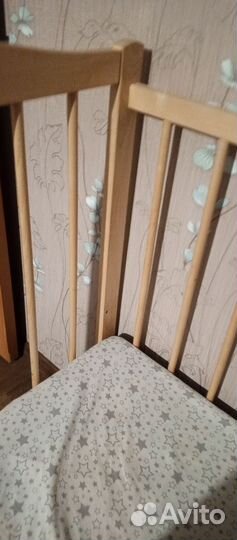 Детская кроватка приставная для новорожденных