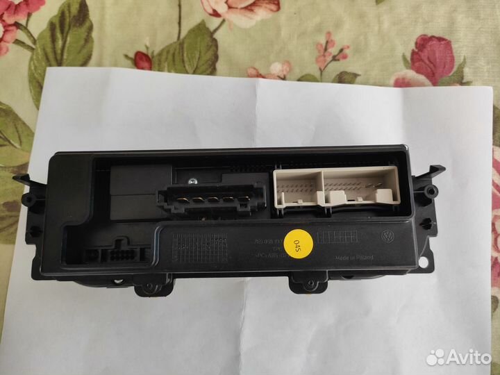 Блок управления климатом volkswagen т6