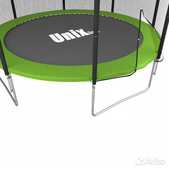 Батут unix Line Simple 12 ft Green
