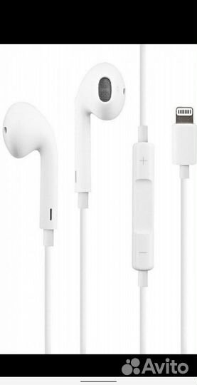 Наушники Apple EarPods lightning оригинал
