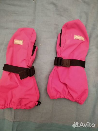 2 пары:Reima tec краги размер 4 и Kerry зима 6