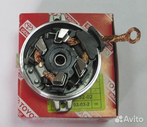 Щёточный узел стартера Тойота