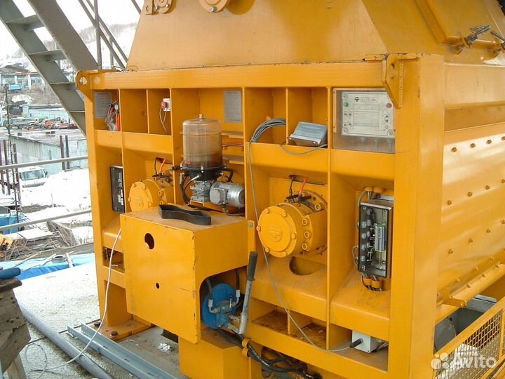 Двухвальный бетоносмеситель Sicoma MAO 2000