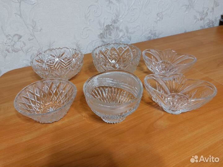 Хрустальная посуда СССР
