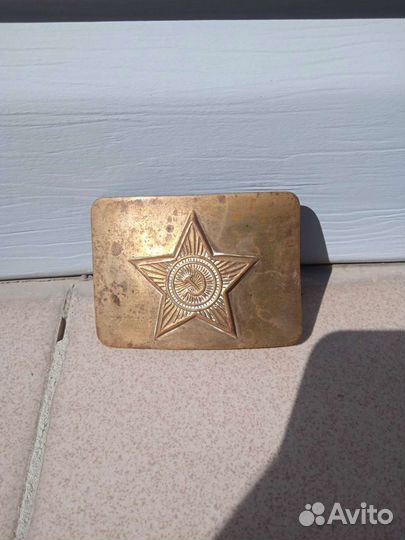 Пряжка для ремня солдатская