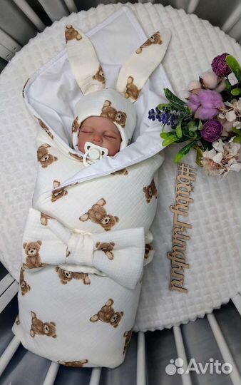 Конверт на выписку новый муслин