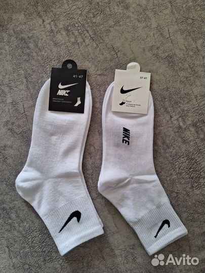 Носки Nike белые