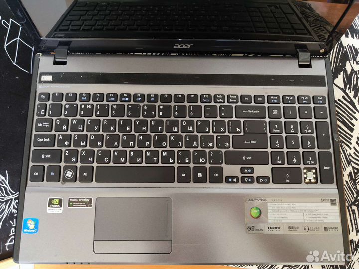 Ноутбук Acer aspire 5755g