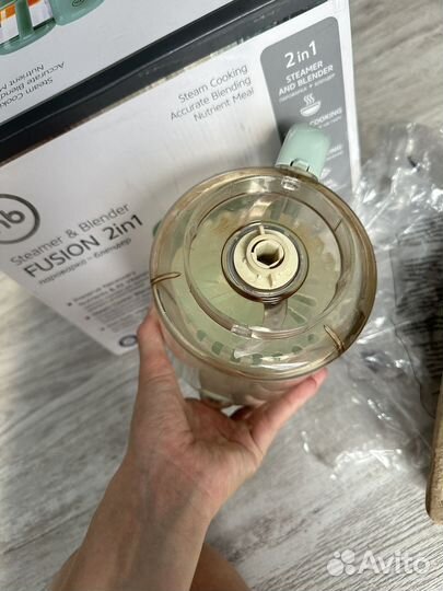 Пароварка блендер happy baby