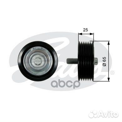 Ролик ремня приводного MB M278 10- T36433 Gates